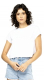 RUSTY ESSENTIALS CLASSIC SLIM CROP TEE