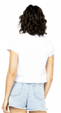 RUSTY ESSENTIALS CLASSIC SLIM CROP TEE
